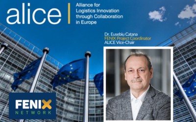 FENIX Project Coordinator Dr. Eusebiu Catana elected as Vice-Chairman for ALICE Systems & Technologies for Interconnected Logistics