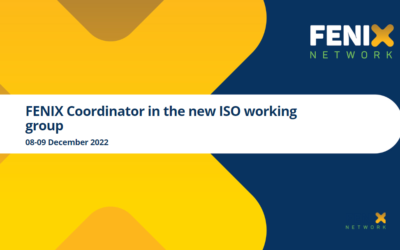 FENIX Coordinator in the new ISO working group